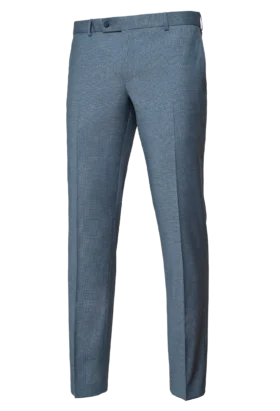 Spodnie męskie wizytowe popielate w pepitko Lord Sp 071