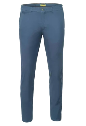 Spodnie męskie Lord – Chinos, kolor niebieski R-171