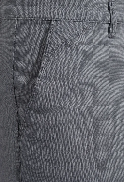 Spodnie męskie Lord – Chinos, kolor popielaty R-257 - obrazek 4