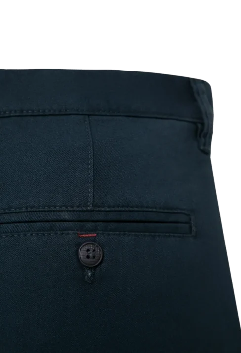 Spodnie męskie Lord – Chinos, kolor ciemny granat R-263 - obrazek 4