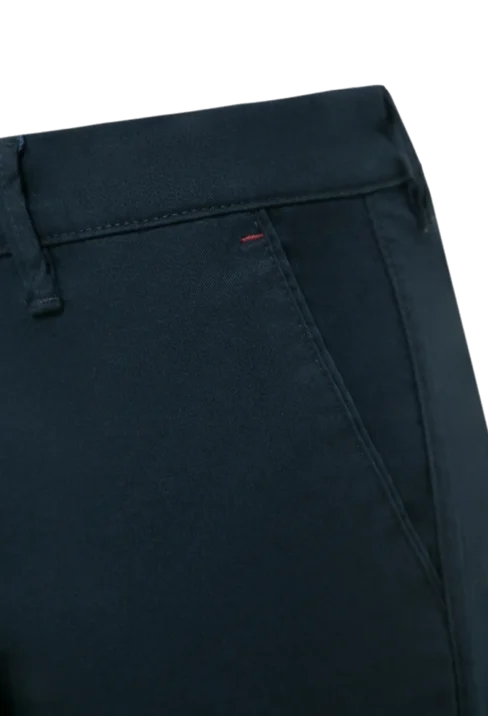 Spodnie męskie Lord – Chinos, kolor ciemny granat R-263 - obrazek 5