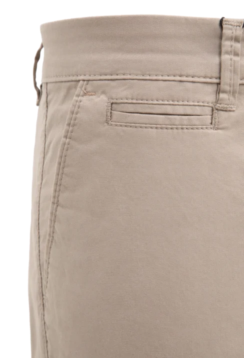 Spodnie męskie Lord – Chinos, kolor beżowy R-276 - obrazek 4