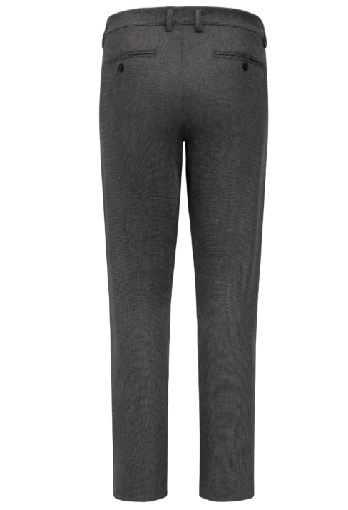Spodnie męskie Lord – Chinos, kolor popielaty R-278 - obrazek 4