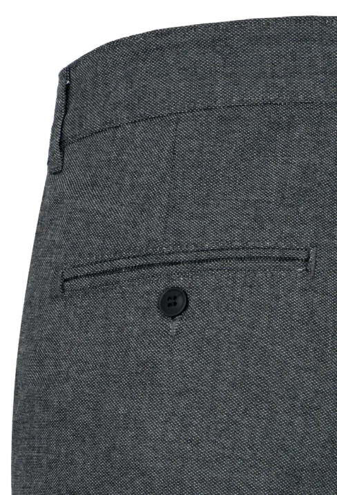 Spodnie męskie Lord – Chinos, kolor popielaty R-301 - obrazek 5