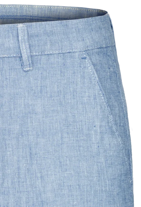 Spodnie męskie Lord – Chinos, kolor niebieski R-299 - obrazek 3
