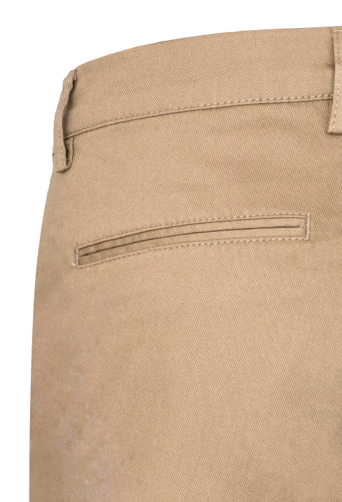Spodnie męskie Lord – Chinos, kolor camelowy R-312 - obrazek 3