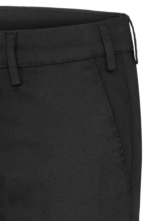 Spodnie męskie Lord – Chinos, kolor czarny R-322 - obrazek 3